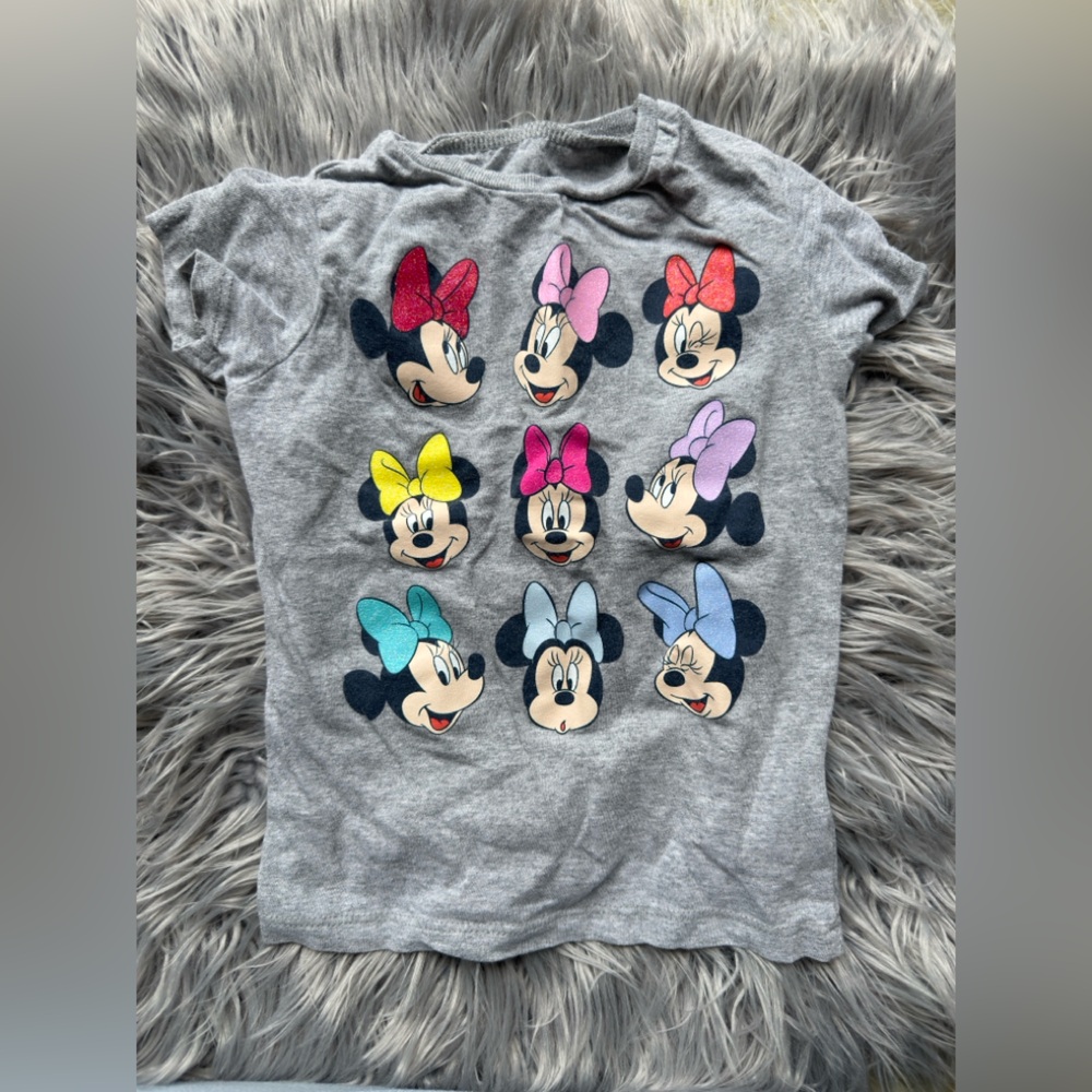Minnie Mouse Tee Shirt Top Blouse Girls